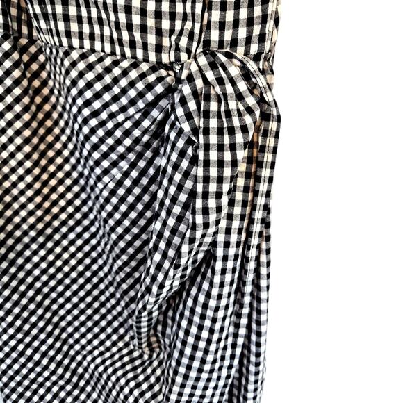 ASOS Women's Dress 4 White Black Sleeveless Bows  Sun Misses Size Small S - Picture 4 of 8